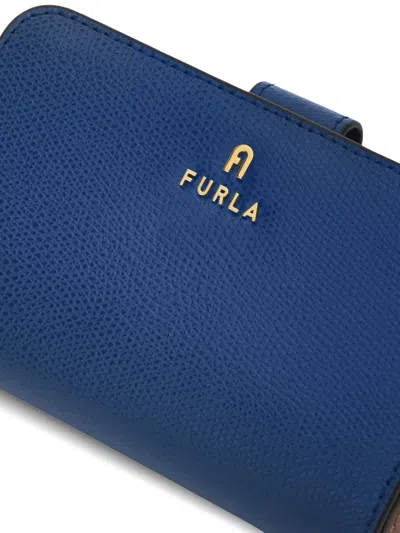 Furla Camelia Compact Wallet In Blue