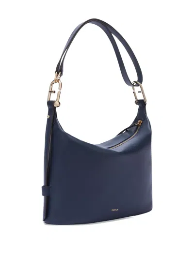 Furla Medium Nuvola Shoulder Bag In Blue