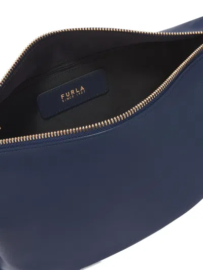 Furla Medium Nuvola Shoulder Bag In Blue