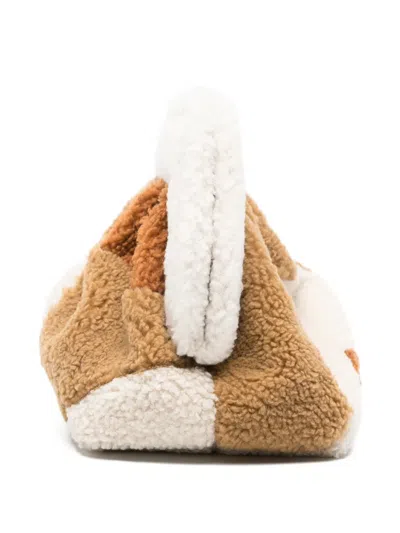 Themoirè Bios Patchwork Clutch Bag In Multi