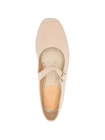 Castañer Pepa Espadrille Ballet Flats Round Toe In Pink
