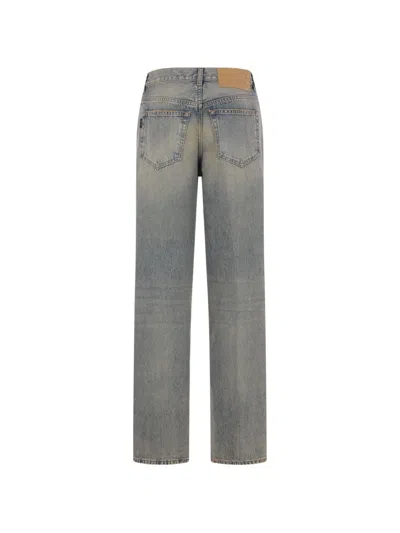 Haikure Button Jeans In Blue