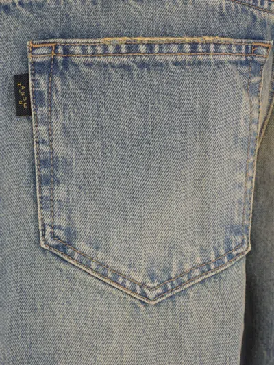 Haikure Button Jeans In Blue