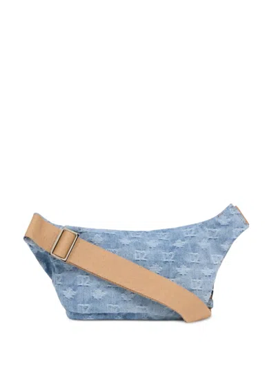 Dsquared2 Monogram-patterned Belt Bag In Red