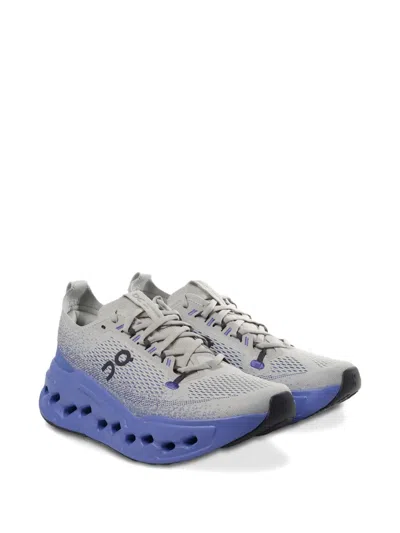 On Cloudsurfer Max Logo Sneakers In Gray