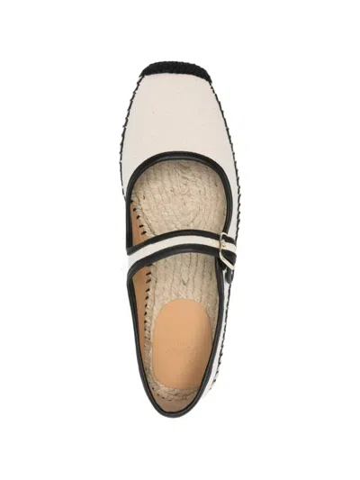 Castaã±er Padua Flat Espadrilles In Neutral