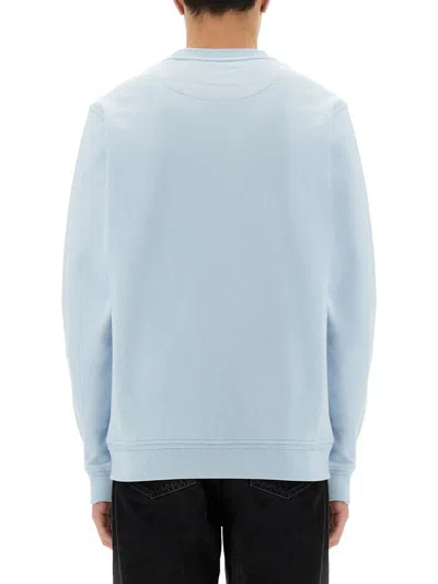Belstaff Logo Patch Sweatshirt In Baby Blue