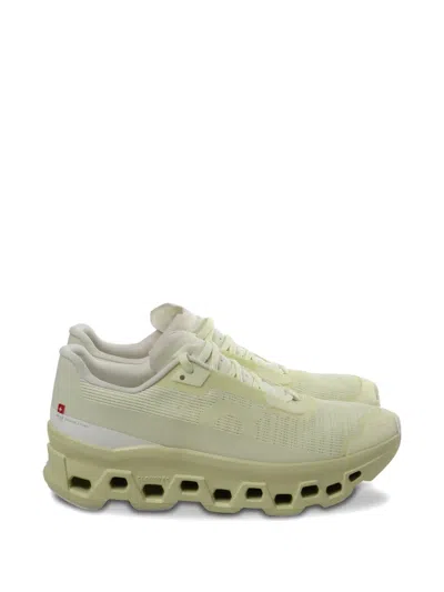 On Cloudmster Void Logo-print Sneakers In Green
