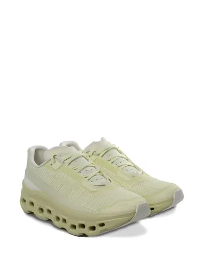 On Cloudmster Void Logo-print Sneakers In Green
