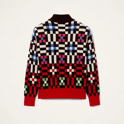 La Doublej Byte Turtleneck Sweater In Red