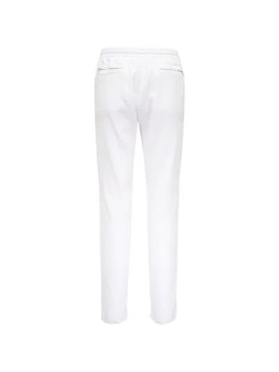 Marco Pescarolo Drawstring Slacks In White