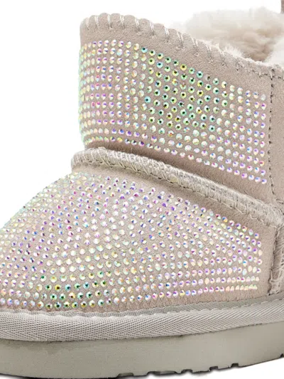 Lelli Kelly Olivia Embellished Pull Tab Boots In Metallic