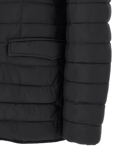 Herno Quilted Down Jacket In Black