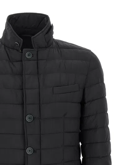 Herno Quilted Down Jacket In Black