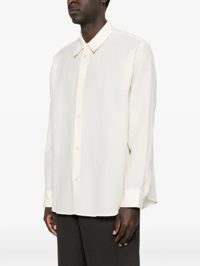 Studio Nicholson Buttoned Shirt In Neutral