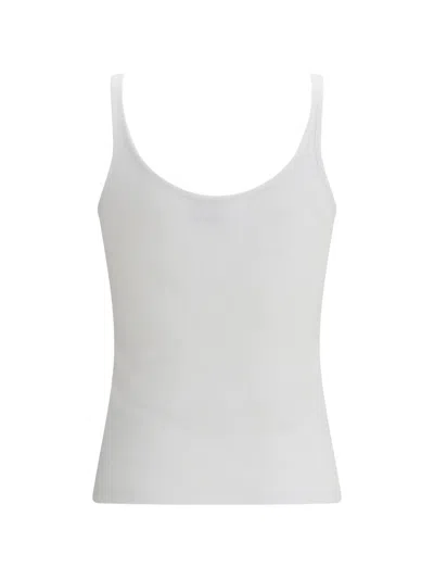 Off-white Off White Off Stamp Rib Tank Top White Black