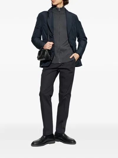 Paul Smith Single-button Jacket In Blue