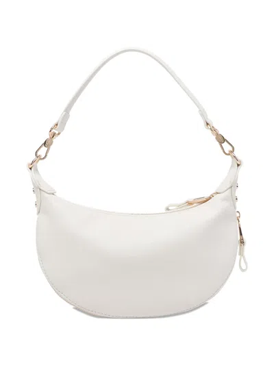 Liu •jo Removable-handle Logo-patterned Shoulder Bag In White