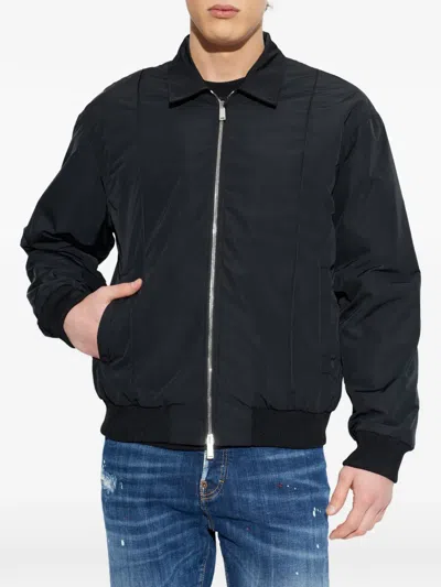 Dsquared2 Long Sleeve Jacket In Black