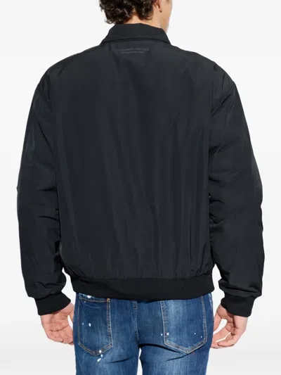 Dsquared2 Long Sleeve Jacket In Black