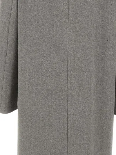 Kaos Double-breasted Coat In Gray
