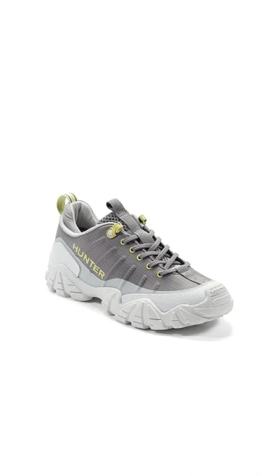 Hunter Sara Waterproof Sneaker In Gray