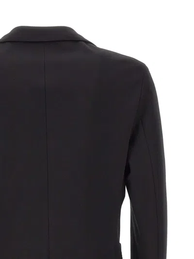 Manuel Ritz Single-breasted Blazer In Black