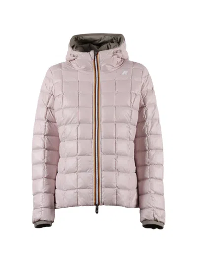 K-way Lily St Thermo Reversible Down Jacket In Gray