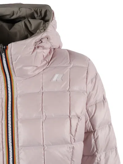 K-way Lily St Thermo Reversible Down Jacket In Gray