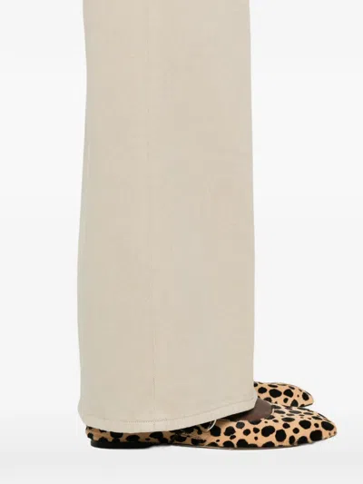 Dondup Five-pocket Belt-loop Jeans In Neutral