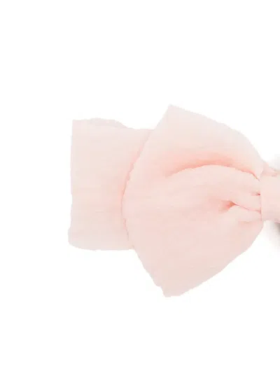 Simonetta Bow Headband In Pink
