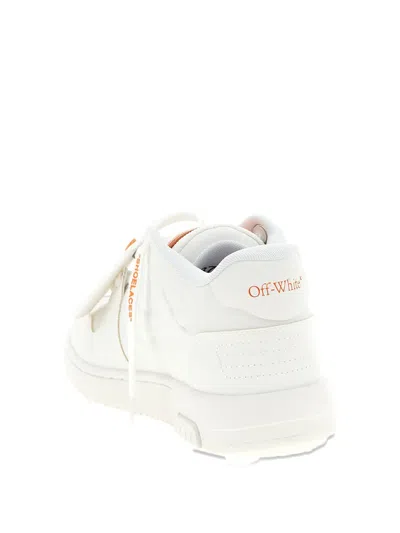 Off-white Out Of Office Molded Sneakers Orange In White