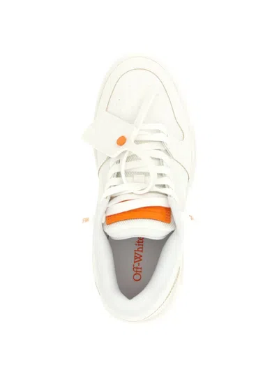 Off-white Out Of Office Molded Sneakers Orange In White