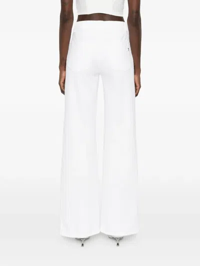 Dondup Belt-loop Jeans In White