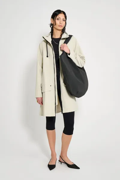 Stutterheim Mosebacke Patch Pelican In Neutral