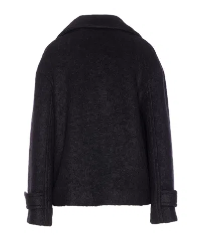 Tagliatore Double-breasted Jacket In Black