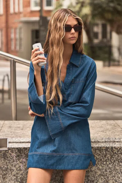 Rolla's Jeans Us Marfa Tunic In Blue