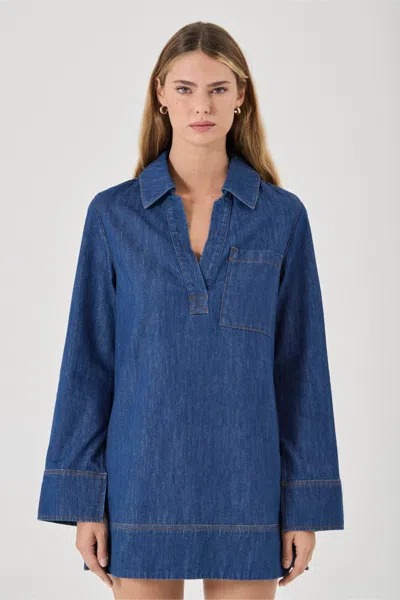 Rolla's Jeans Us Marfa Tunic In Blue
