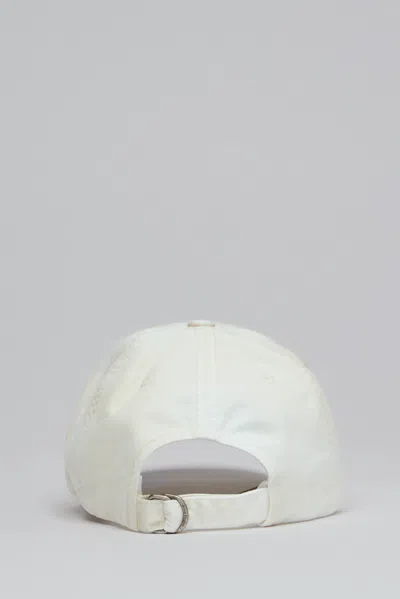 Acne Studios Logo 1996 Cap In White