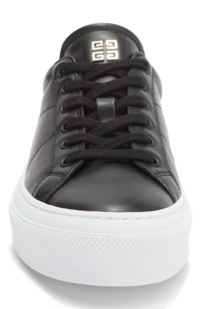 Givenchy City Platform Sneaker In Black