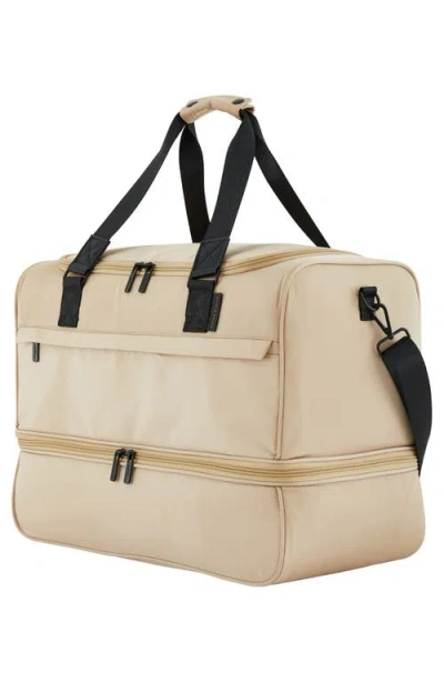 Scotch & Soda Eindhoven Two-section Weekender Bag In Pattern