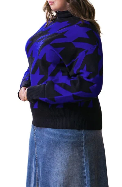 Flying Tomato Turtleneck Sweater In Multi