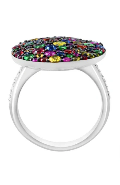 Effy Diamond & Tsavorite Ring In Multi