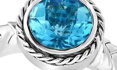 Effy Blue Topaz Ring In Multi