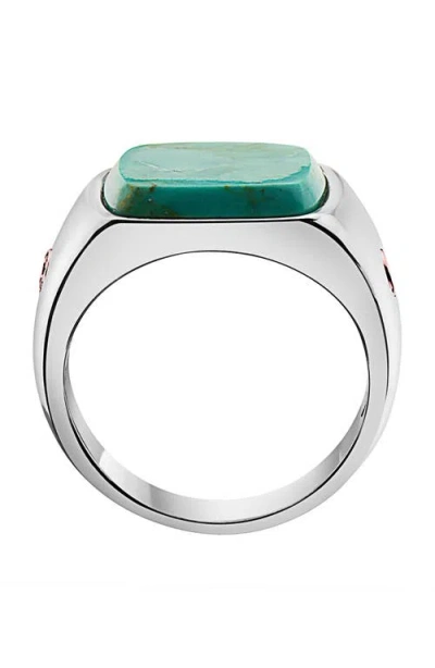 Effy Smooth Turquoise Ring In Multi