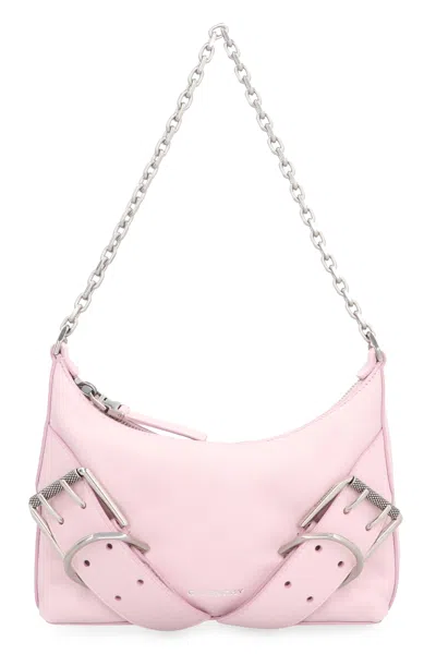 Givenchy Pastel Pink Leather Voyou Boyfriend Party Shoulder Bag In Red