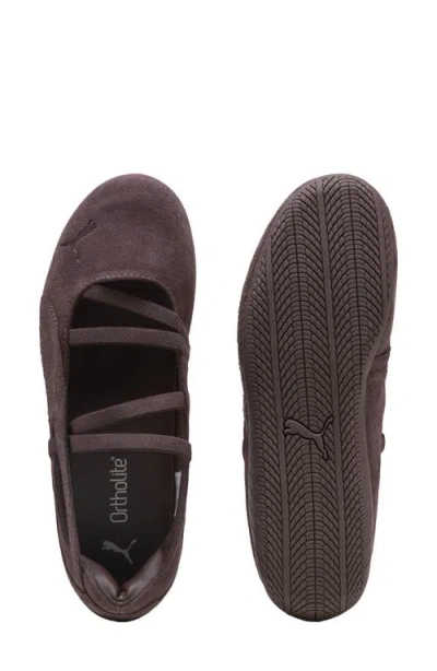 Puma Speedcat Ballet Python Sneaker In Brown