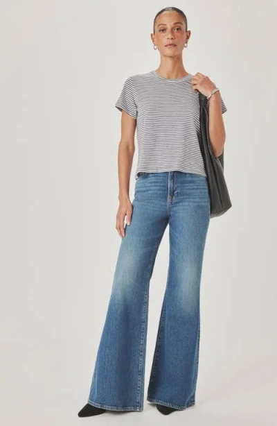 Splendid Louisa Stripe T-shirt In Multi