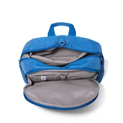 Baggallini Securtex® Anti-theft Getaway Backpack In Blue