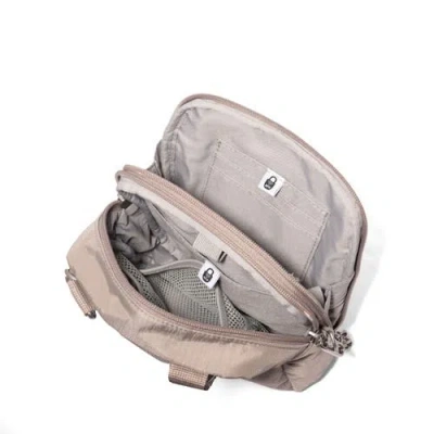 Baggallini Securtex Anti-theft Mini Everything Crossbody In Brown